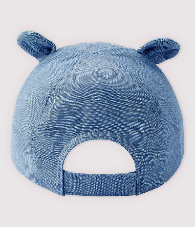 Schirmm&uuml;tze aus Denim Baby M&auml;dchen / Baby Jungen blau