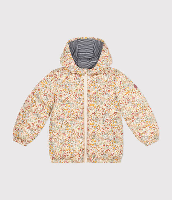 Kinder-Winterjacke für Mädchen und Jungen weiss AVALANCHE/ MULTICO
