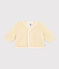 Baby-Jacke aus Sherpa naturfarben AVALANCHE