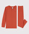 Kinderpyjama aus Baumwolle/Lyocell rosa BRANDY