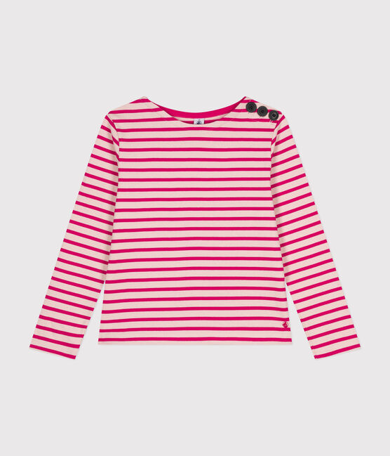 Geknöpftes Matrosenshirt aus Baumwolle Damen SALINE/ DELHI
