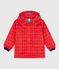 Kinder-Regenjacke mit Karomuster unisex SIGNAL