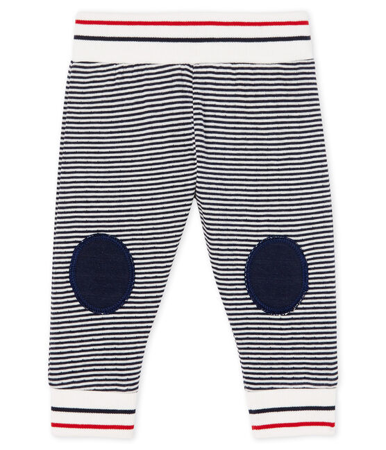 Baby-Hose aus Doppeljersey blau SMOKING/weiss MULTICO CN