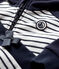 Baby-Jogginganzug aus Molton blau SMOKING/weiss MARSHMALLOW