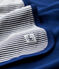 Wendbare Decke mit UV-Schutz aus Jersey blau SMOKING/weiss ECUME