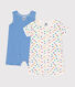 Kurze Baby-Overalls aus Baumwolle im 2er-Set