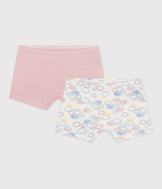 2er-Set Regenbogen-Shortys für Kinder aus Baumwolle variante 1