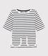 Gestreiftes Kinder-T-Shirt für Mädchen