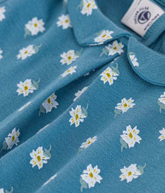 Langärmelige Kinderbluse aus Musselin-Stoff für Mädchen POLOCHON/ MULTICO