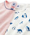 2er-Set kurzärmlige T-Shirts für kleine Mädchen variante 1
