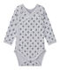 Bedruckter Baby-Jungen-Wickelbody mit langen Ärmeln