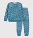Kinderpyjama aus Nicki mit Blumenmotiv für Mädchen
