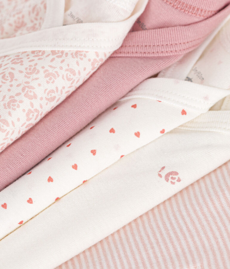 5er-Set lang&auml;rmelige Baby-Bodys aus Baumwolle variante 2