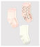 3er-Set Babysocken mit Motiv für Mädchen variante 2