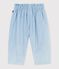 Baby-Hose aus Chambray blau BLEU CLAIR