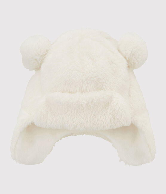 Kindermütze für Mädchen weiss MARSHMALLOW