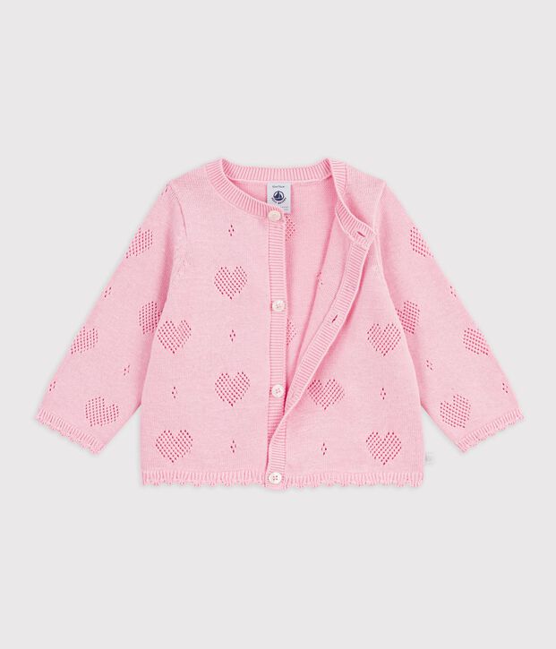 Baby-Cardigan aus Baumwolle mit Herzmotiv MARQUISE