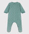 Strampler aus Nicki mit Sternenmotiv blau BRUT/weiss MARSHMALLOW