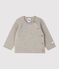 Baby-Cardigan aus Woll-/Baumwollstrick FALAISE CHINE