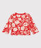 Bedruckter Baby-Cardigan aus gestepptem Doppeljersey CASIMIR/ AVALANCHE
