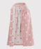Baby-Badecape aus Frottee mit Herz-Motiv rosa CHARME/weiss MARSHMALLOW
