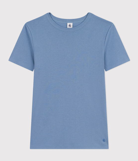 T-Shirt L’ICONIQUE aus Baumwolle mit rundem Ausschnitt für Damen blau BEACH