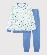 blau/vielfarbig