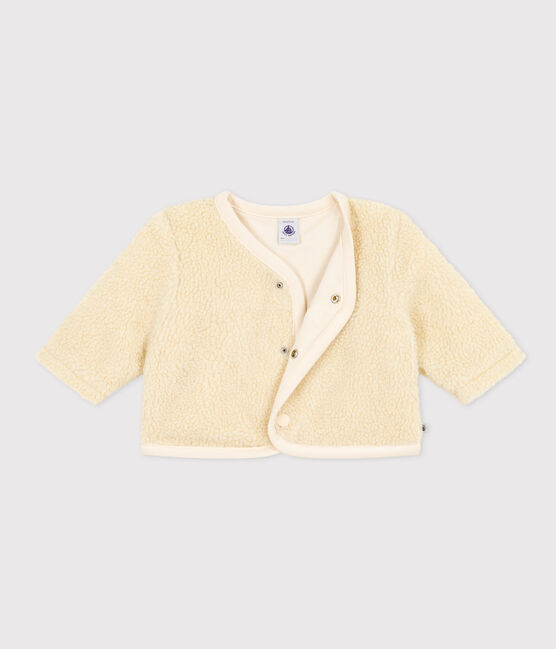 Baby-Jacke aus Sherpa naturfarben AVALANCHE