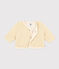 Baby-Jacke aus Sherpa naturfarben AVALANCHE