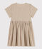 Kurzärmeliges Kleid aus Seersucker Kinder/Mädchen MARECAGE/ SALINE
