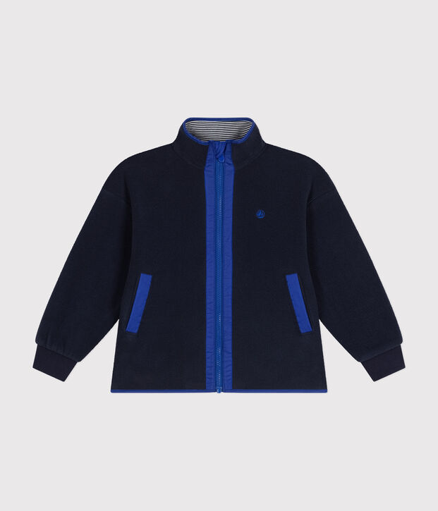 Kinder-Fleecejacke mit Rei&szlig;verschluss f&uuml;r Jungen SMOKING