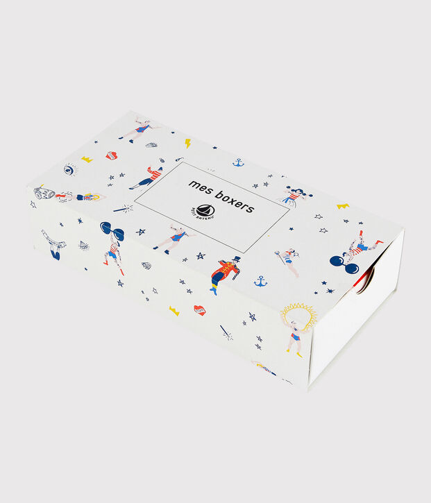 Set mit 5 Boxershorts mit festlichem Aufdruck f&uuml;r kleine Jungen vielfarbig
