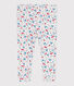 Baby-Leggings aus Baumwolle mit Blumenmuster