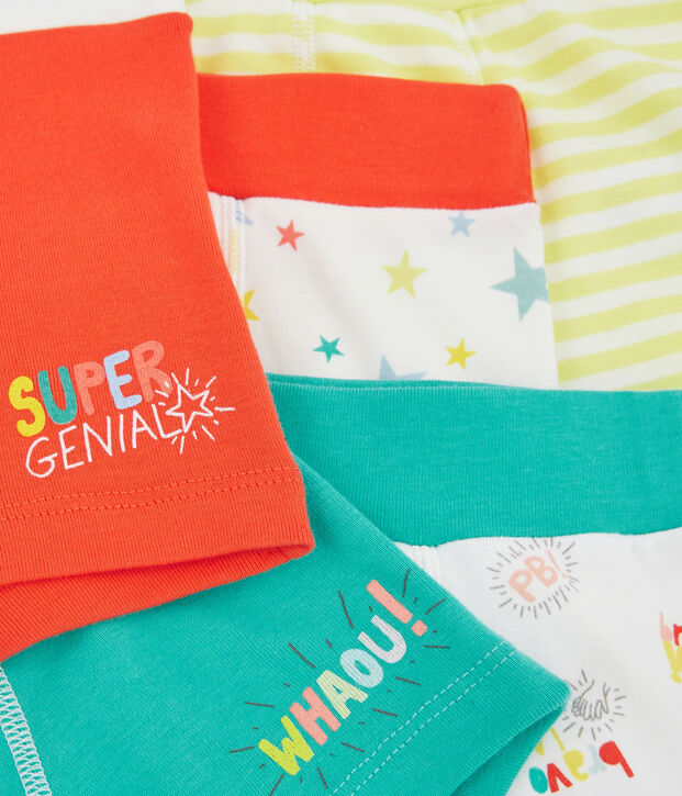 Set mit 5 Boxershorts f&uuml;r kleine Jungen vielfarbig