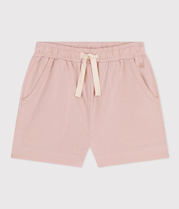 Kinder-Short aus Baumwolle f&uuml;r M&auml;dchen rosa