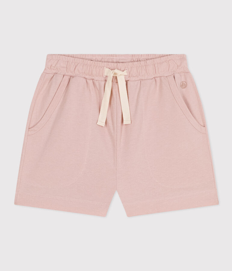 Kinder-Short aus Baumwolle f&uuml;r M&auml;dchen rosa