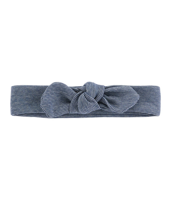 Haarband für Mädchen weiss MARSHMALLOW/blau SMOKING
