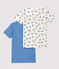 2er-Set kurzärmelige T-Shirts aus Bio-Baumwolle mit Panther-Print für Jungen variante 1