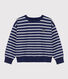 Kinder-Sweatshirt aus Molton für Mädchen und Jungen