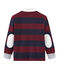 Gestreiftes langärmeliges Jungen• Polohemd blau SMOKING/rot OGRE