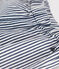 Baby-Hose aus gestreiftem Canvas blau MEDIEVAL/weiss MARSHMALLOW