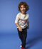 Kinder-T-Shirt aus Jersey für Mädchen/Jungen weiss MARSHMALLOW
