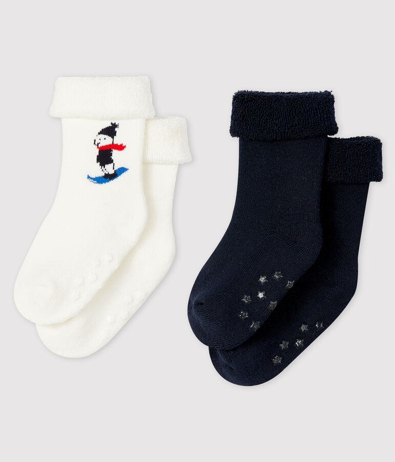 Set mit 2 Paar Baby-Socken vielfarbig