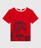 Kinder-T-Shirt für Jungen rot TERKUIT