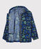 Kinder-Windjacke aus recyceltem Polyester für Jungen blau SMOKING/weiss MULTICO