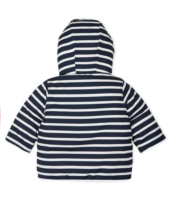 Gestreifte Jacke für Baby Jungen blau SMOKING/weiss MARSHMALLOW