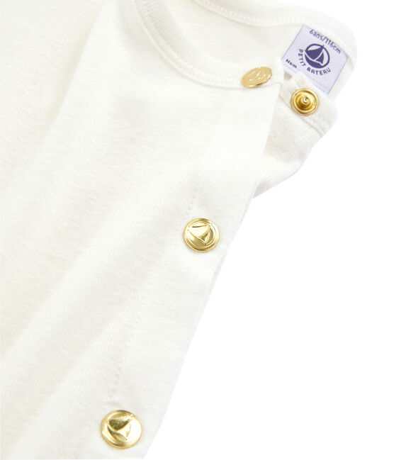 Kinder-Cardigan für Mädchen weiss MARSHMALLOW