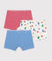 3er-Set-Kinder-Shortys mit Paris-Motiv aus Baumwolle variante 1