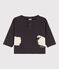 Langärmeliges Baby-T-Shirt aus Baumwolle grau DUMBO