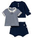 3-Teiliges kurzes baby-set für jungen